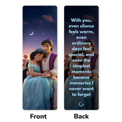 Animated Couples Bookmarks – Set of 10 | Double-Sided with Romantic Love Quotes