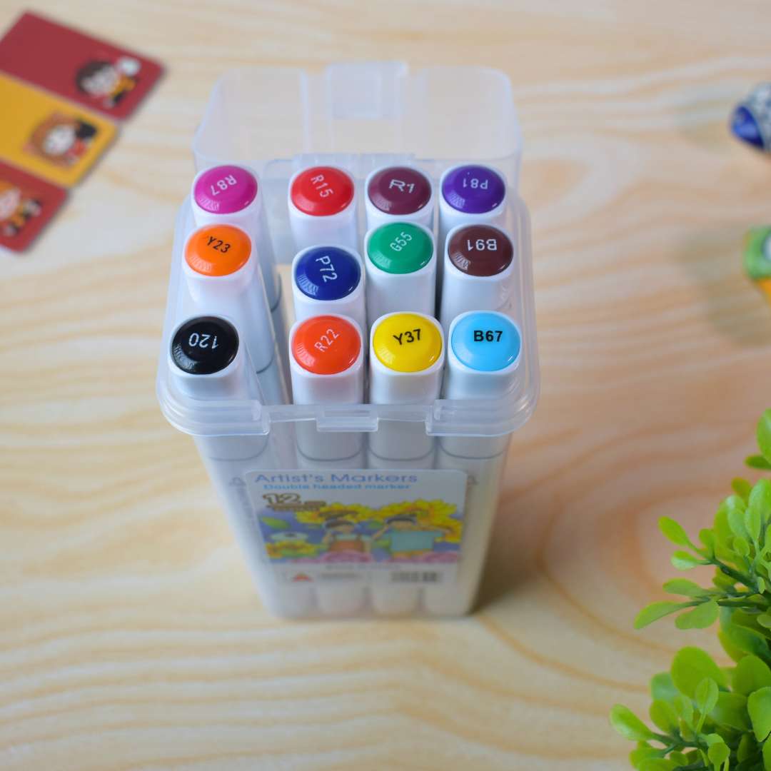 Artist Dual Tip Marker Set