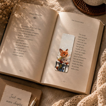 Animated Couples Bookmarks – Set of 10 | Double-Sided with Romantic Love Quotes