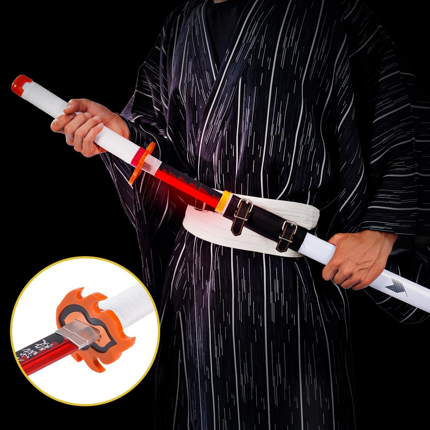 Kyoujuro Rengoku Nichirin Wooden Katana