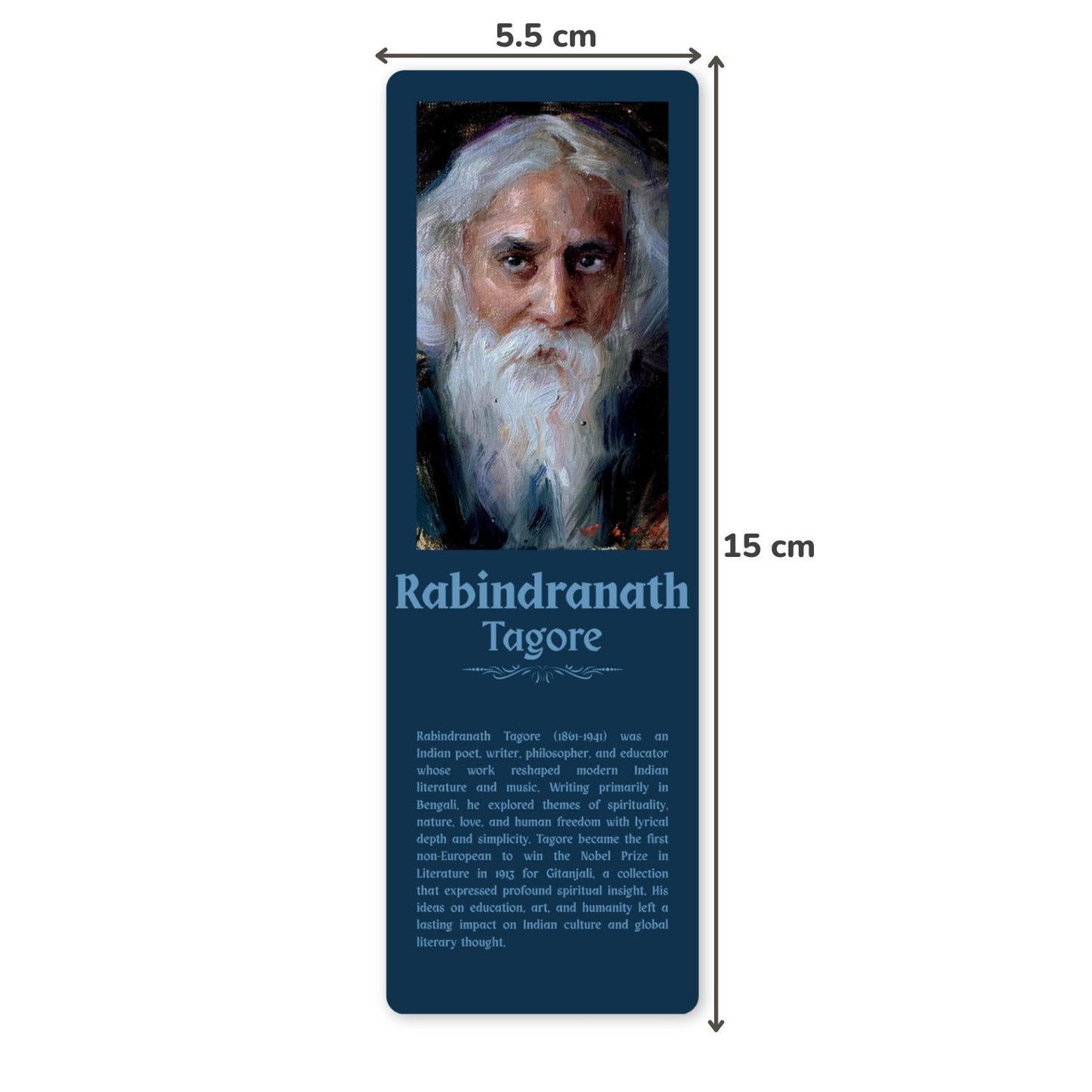 Legendary Authors Bookmarks – Set of 10 | Mini Bios & Famous Quotes