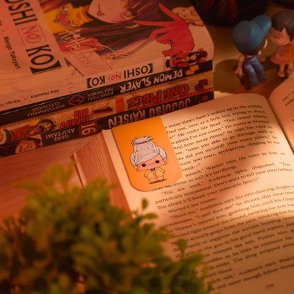 Dandadan Magnetic Bookmarks – Set of 6 | Chibi Momo, Okarun, Turbo Granny & More