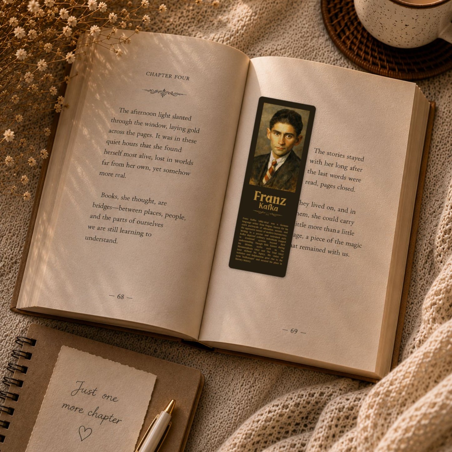 Legendary Authors Bookmarks – Set of 10 | Mini Bios & Famous Quotes