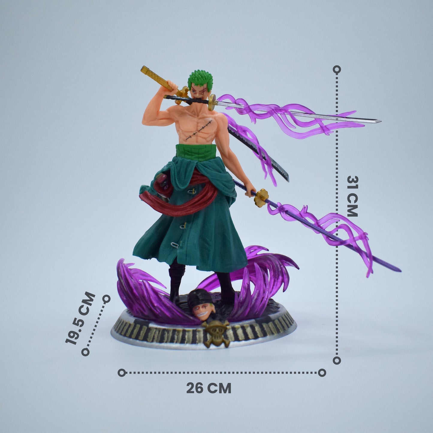 Roronoa Zoro Double Head Action Figure