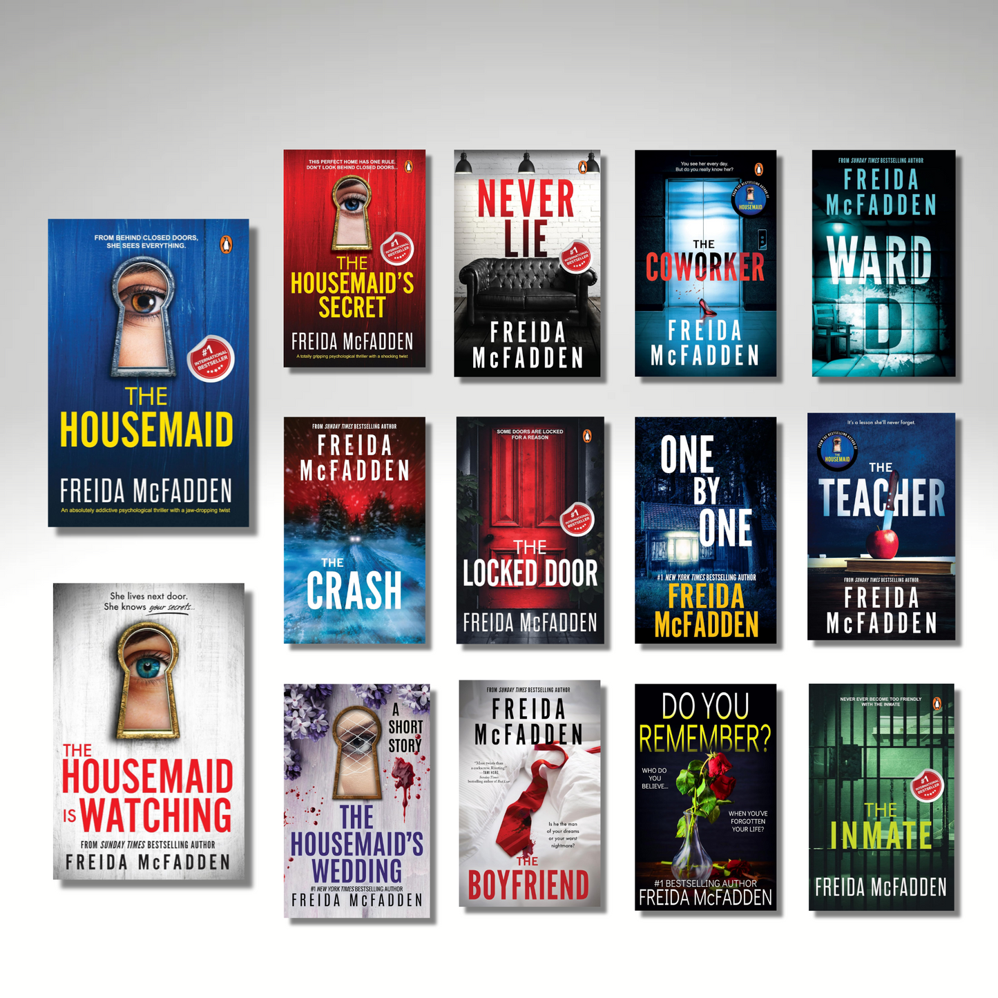 [Combo] Freida McFadden: 16 Books