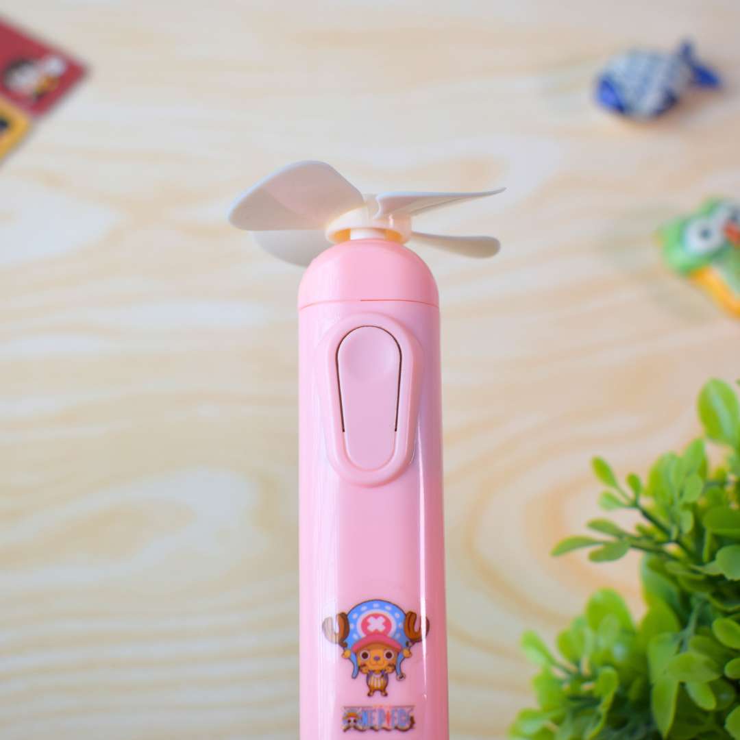 Anime Electric Eraser Set – One Piece Ace Theme with Refill & Fan