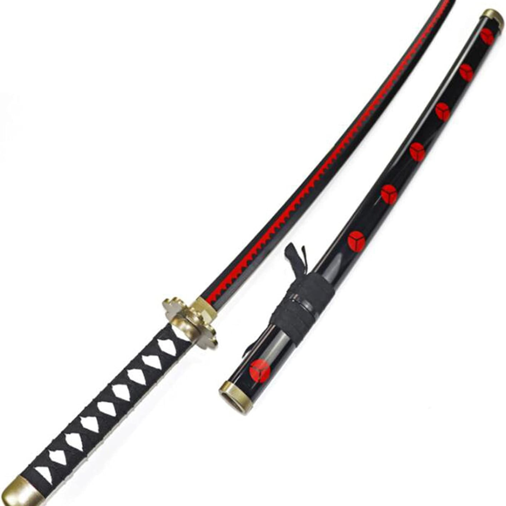 Sword Vally 曲刀 104cm へび柱 Roronoa Zoro Shusui Wooden Katana – 104 cm One Piece Cosplay Sword
