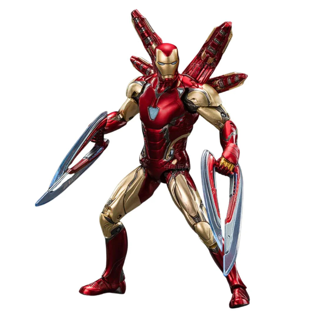 Iron Man Mark LXXXV ZD Toys Action Figure – 1/10 Scale Marvel Collectible (Avengers Endgame)