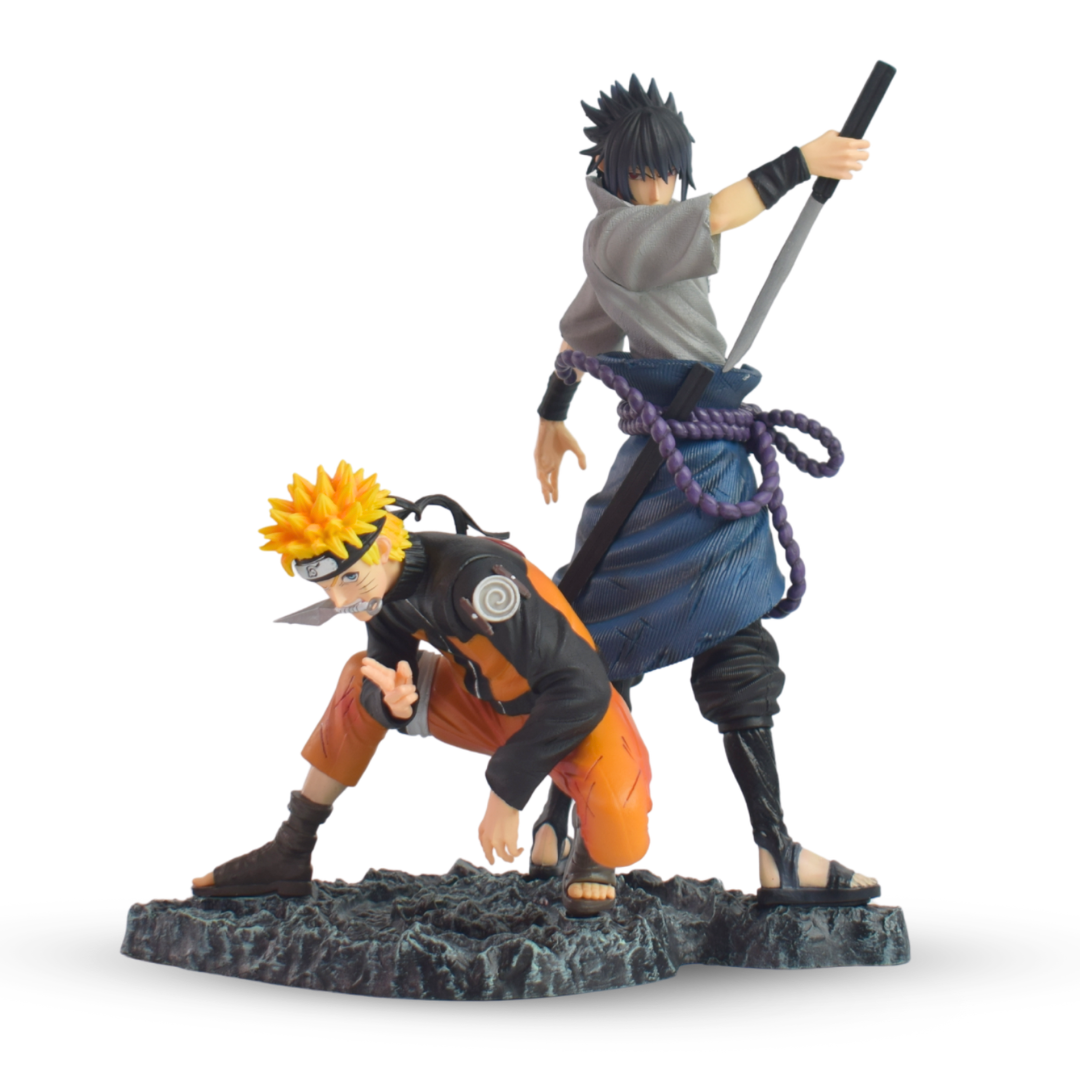 Naruto vs Sasuke Battle Pose Edition – Premium 29 cm Action Figure