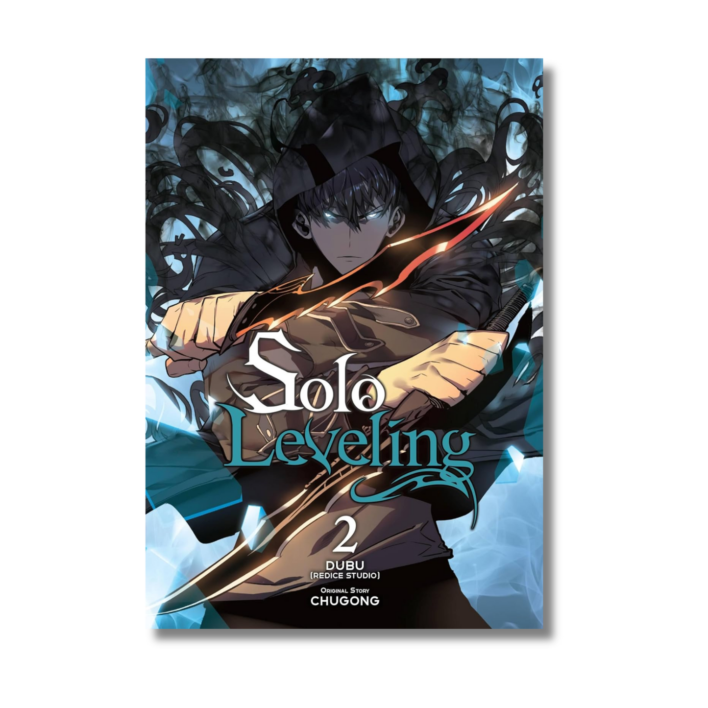 Solo Leveling Vol 2 by Chugong (Black and White, Paperback)