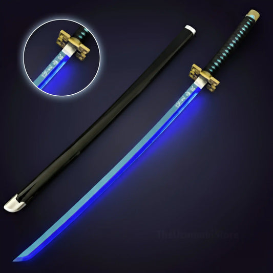 Muichiro Tokito Nichirin Sword – 104 cm LED Katana | Demon Slayer Mist Hashira