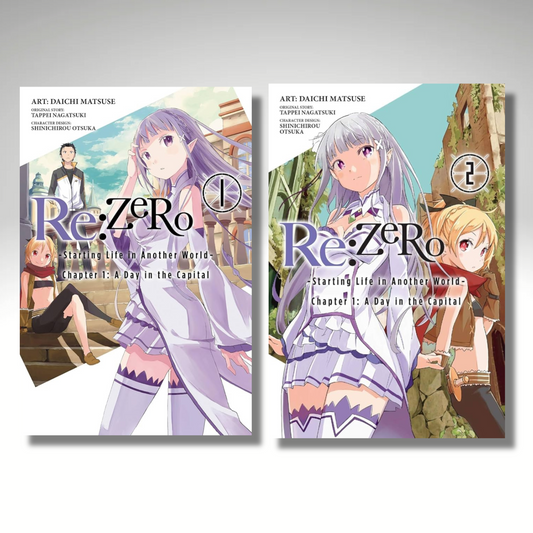[Combo] Re:ZERO Starting Life in Another World Chapter 1: A Day in the Capital Vol 1-2