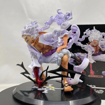 One Piece anime Luffy Gear 5 figurine