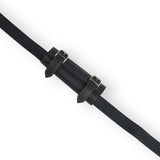 Katana Sword Holder Belt with Single Holster (Black / White) anime cosplay sword replica