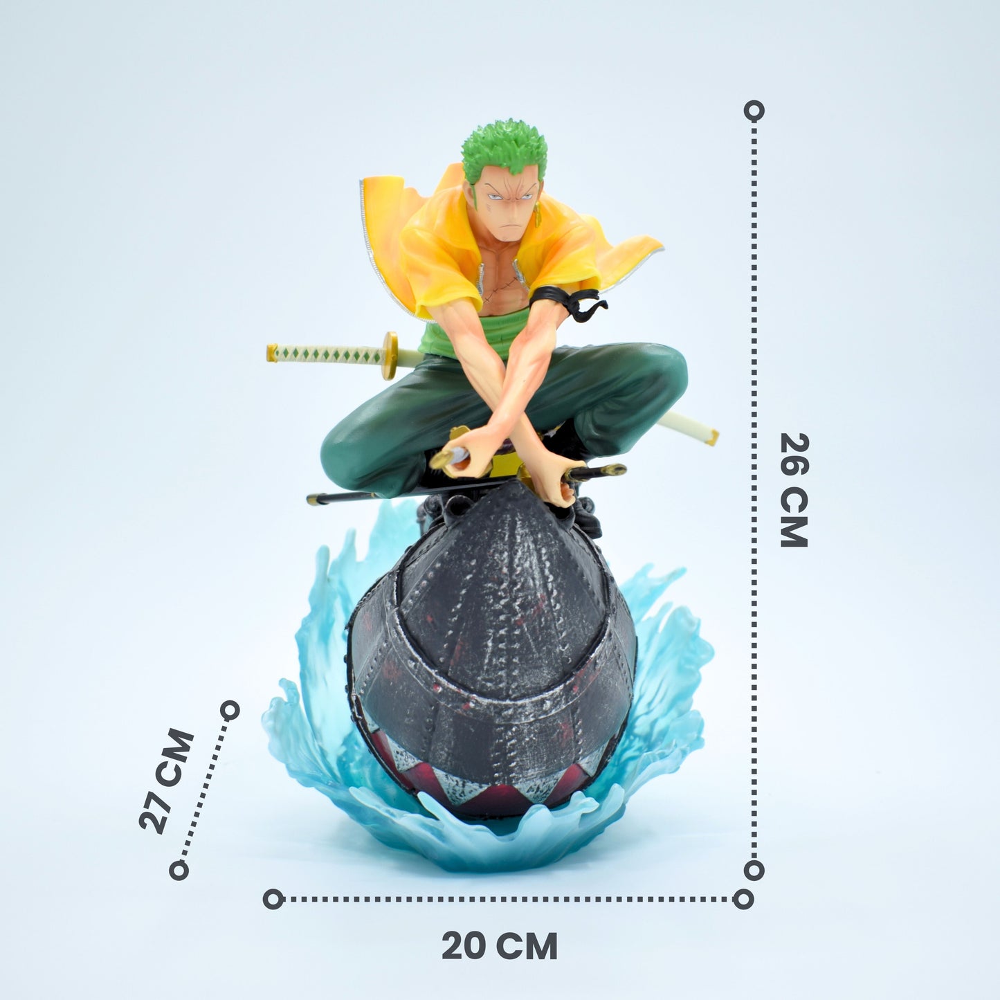 One Piece : Roronoa Zoro Boat Battle Figure