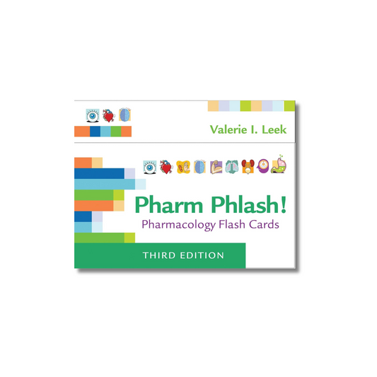 Pharm Phlash: Pharmacology Flash Cards 3e by Leek