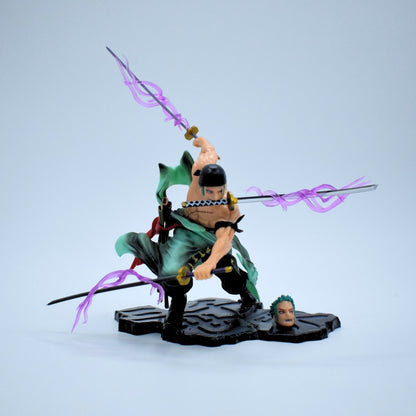 Roronoa Zoro with Double Head Battle Mode Action Figure