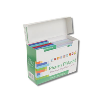 Pharm Phlash: Pharmacology Flash Cards 3e by Leek