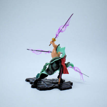 Roronoa Zoro with Double Head Battle Mode Action Figure