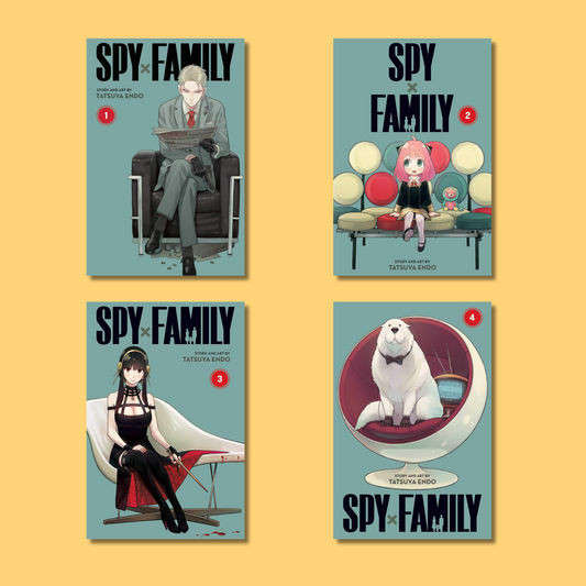 Spy X Family Box Set: Vol 1-4 by Tatsuya Endo (Paperback)