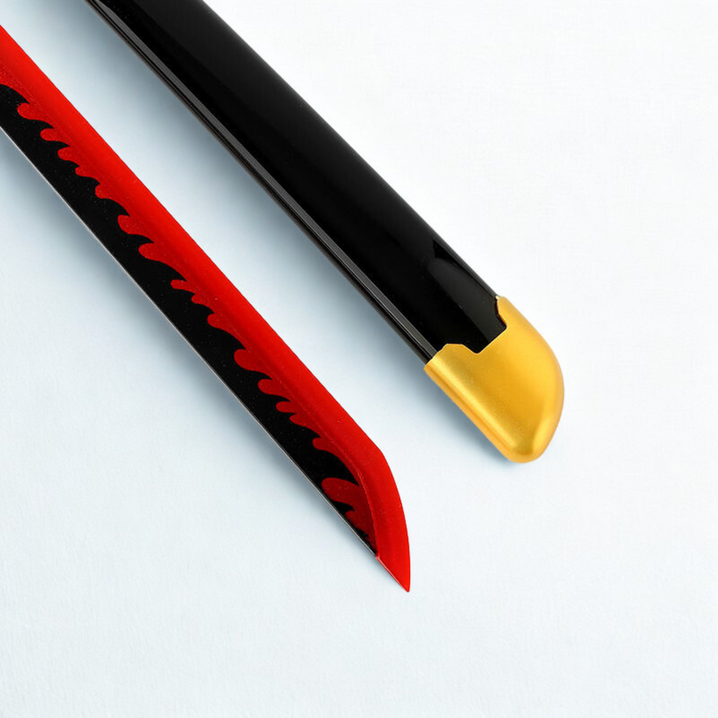 Wooden cosplay katana of Yoriichi Tsugikuni from Kimetsu no Yaiba