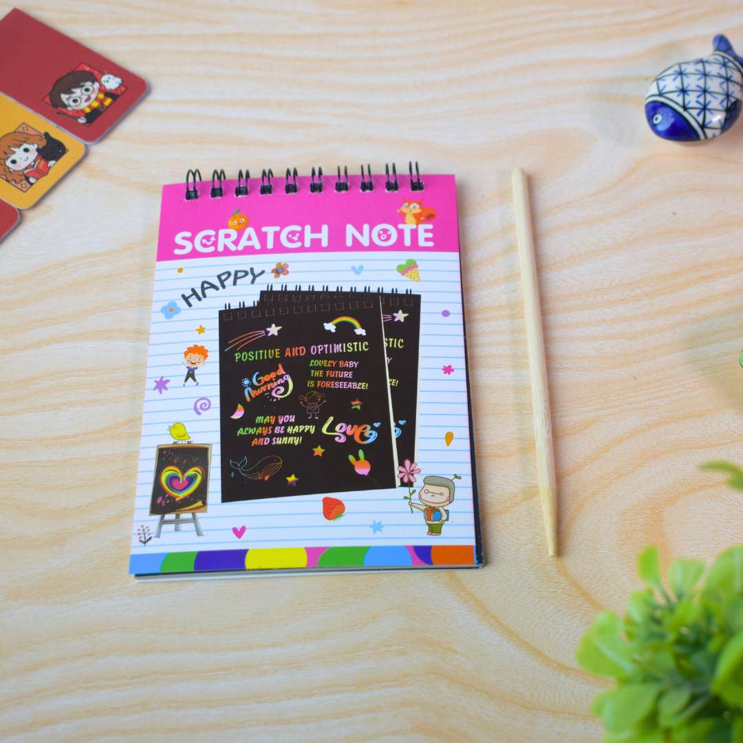 Scratch Note Art Book