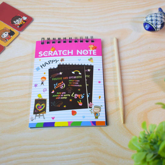 Scratch Note Art Book