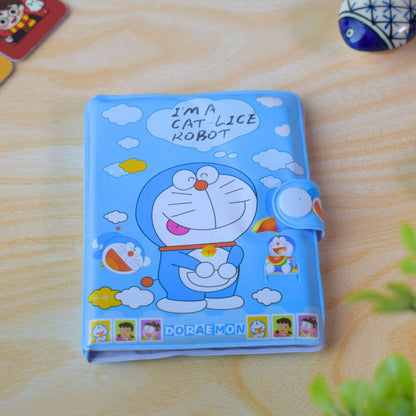 Doraemon Cute Laptop Diary Set – Mini Notebook with Pen & Accessories