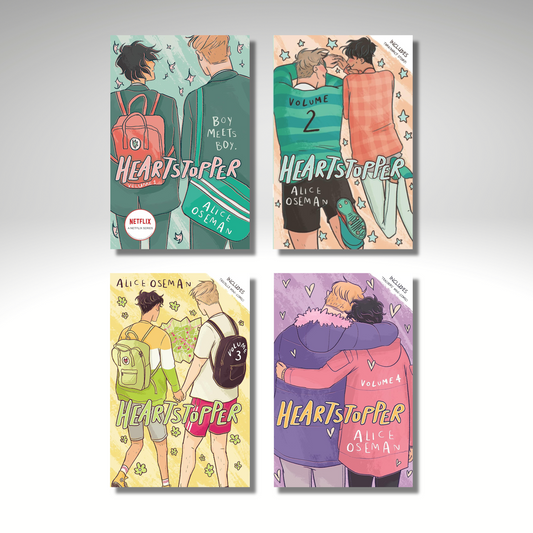 [Combo] Heartstopper Series Volume 1-4