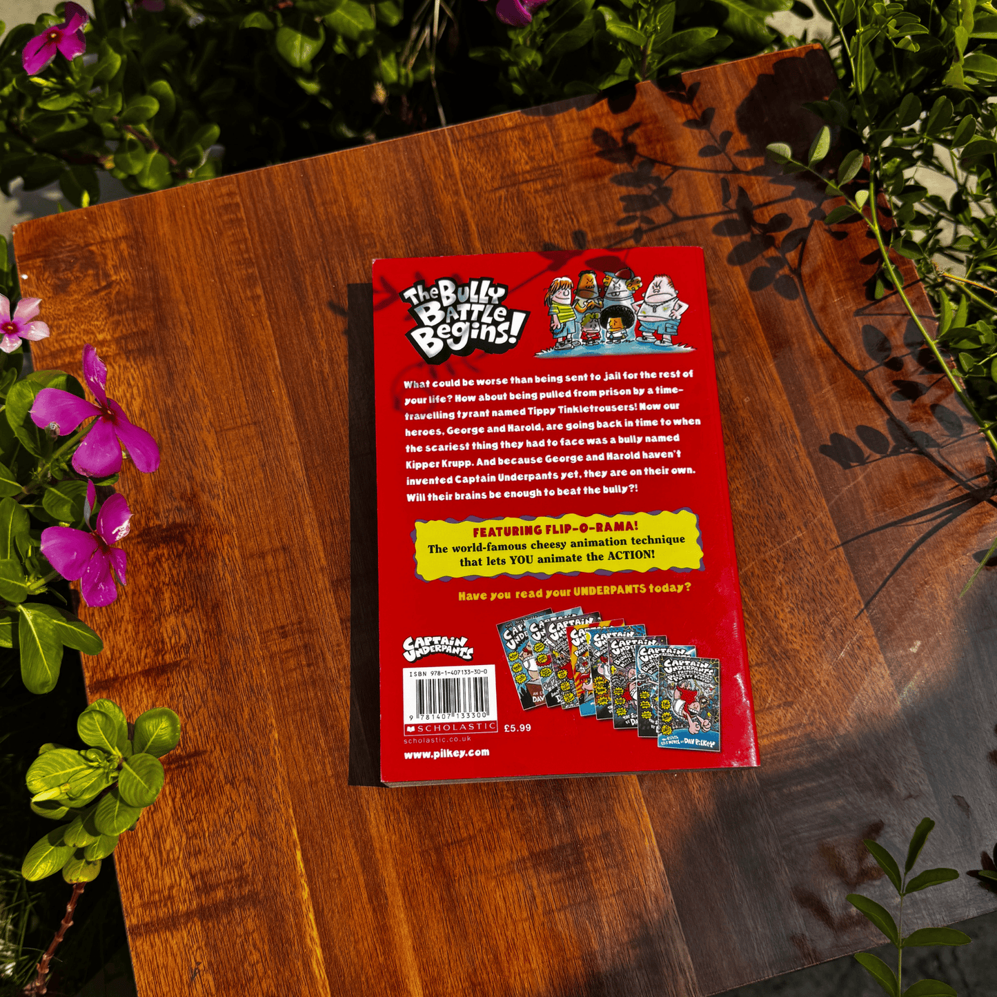 Captain Underpants And The Terrifying Re-Turn Of Tippy Tinkletrousers [Paperback] DAV PILKEY