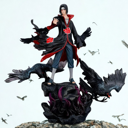 Uchiha Itachi Akatsuki Amaterasu Head Statue 38CM