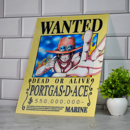 Gold D. Roger Wanted Poster – One Piece – 3D Lenticular A3 Poster