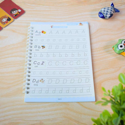 (Combo) Sank Magic Practice Copybook- Alphabet, Numbers, Drawing & Math