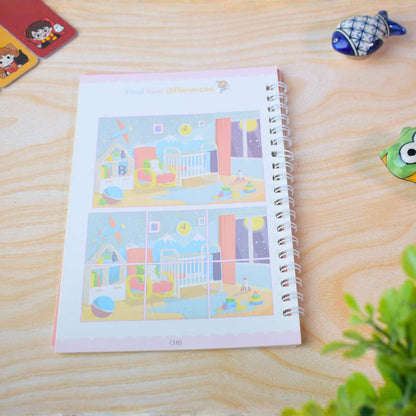 (Combo) Sank Magic Practice Copybook- Alphabet, Numbers, Drawing & Math