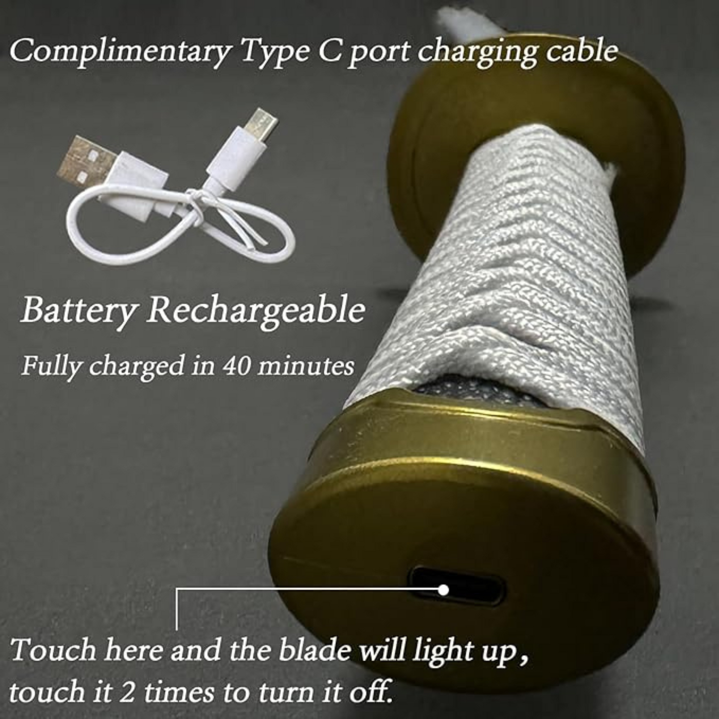 Zoro Wado Ichimonji LED Katana replica – One Piece anime collectible sword