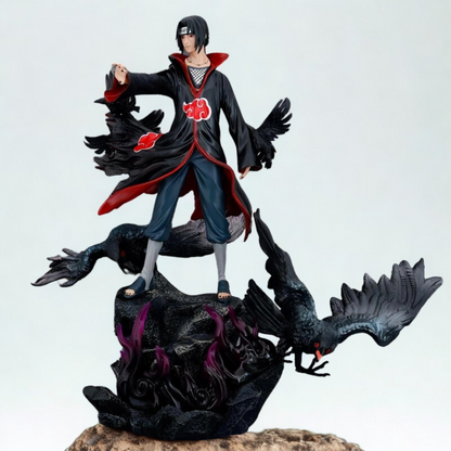Uchiha Itachi Akatsuki Amaterasu Head Statue 38CM