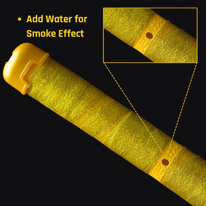 Yoriichi Tsugikuni Smoke Katana Sword – Demon Slayer 103cm Multi-Color LED Glowing Blade V2
