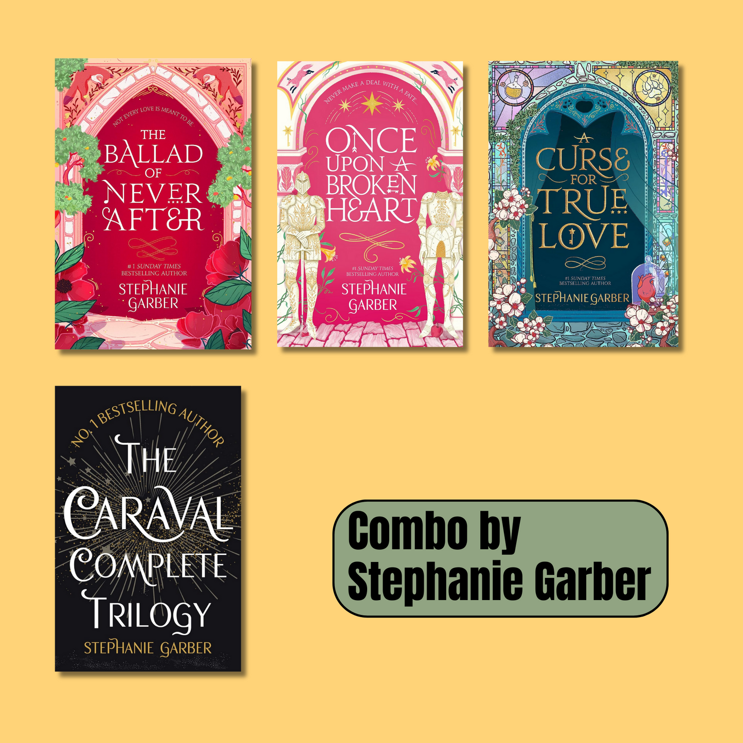 [Combo] Stephanie Garber : 4 Books (Paperback)