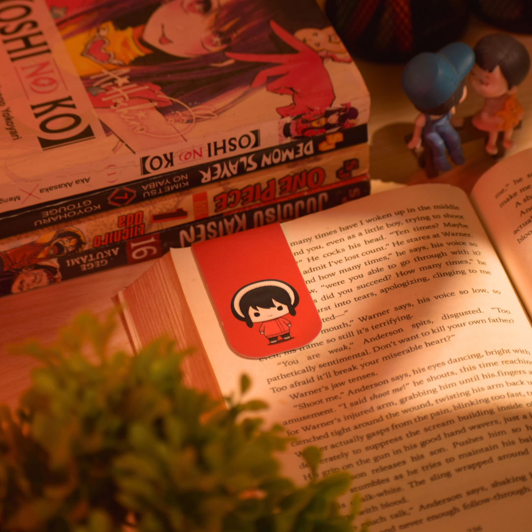 Spy x Family Magnetic Bookmarks – Set of 6 | Chibi Loid, Yor, Anya, Bond & More