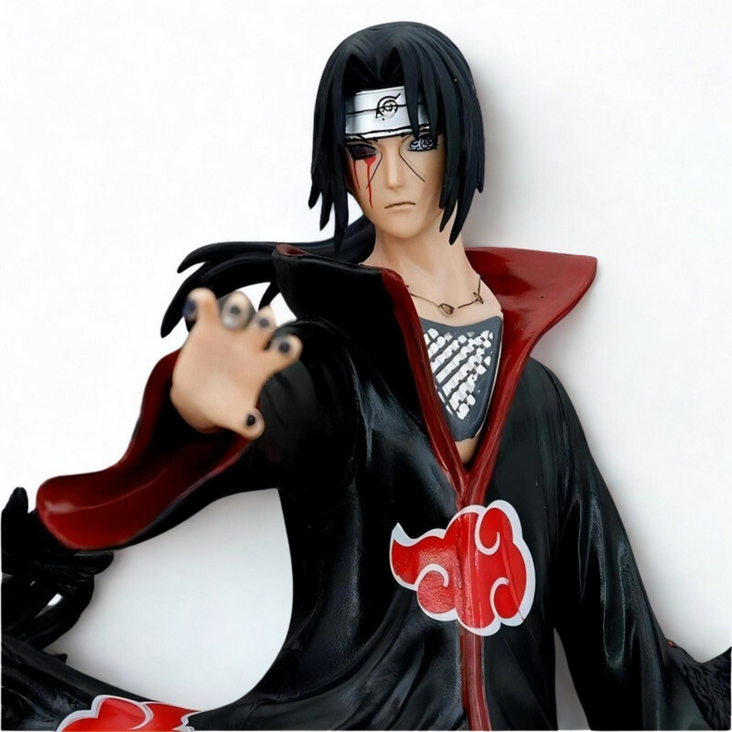 Uchiha Itachi Akatsuki Amaterasu Head Statue 38CM
