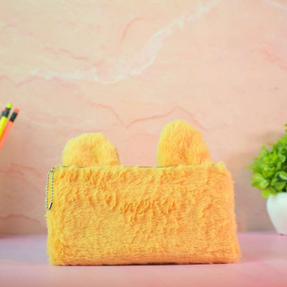 Pencil Pouch Stationery Organizer – Cute Unicorn & Plush Bunny Designs (Yellow, Blue, Pink, Grey & Multicolor)