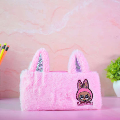 Pencil Pouch Stationery Organizer – Cute Unicorn & Plush Bunny Designs (Yellow, Blue, Pink, Grey & Multicolor)