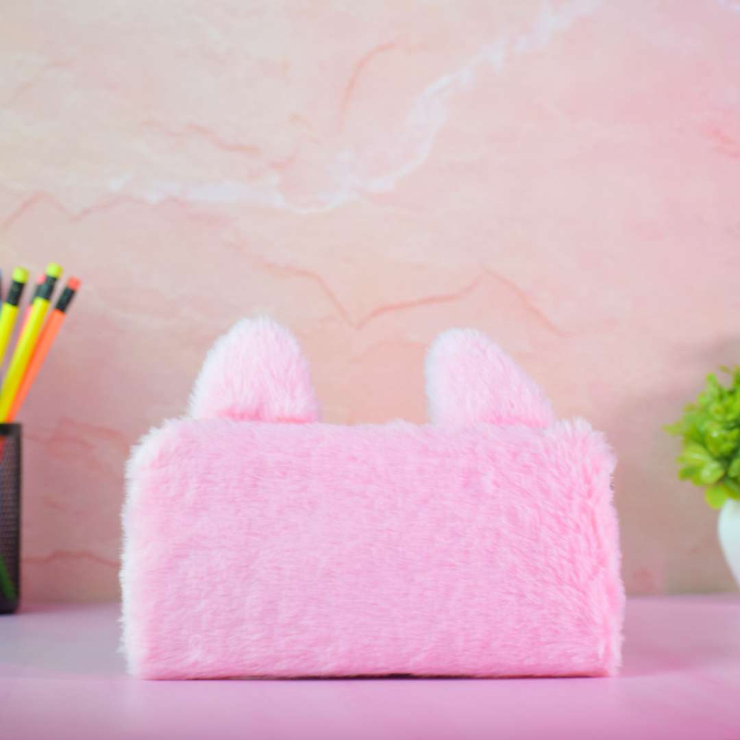 Pencil Pouch Stationery Organizer – Cute Unicorn & Plush Bunny Designs (Yellow, Blue, Pink, Grey & Multicolor)