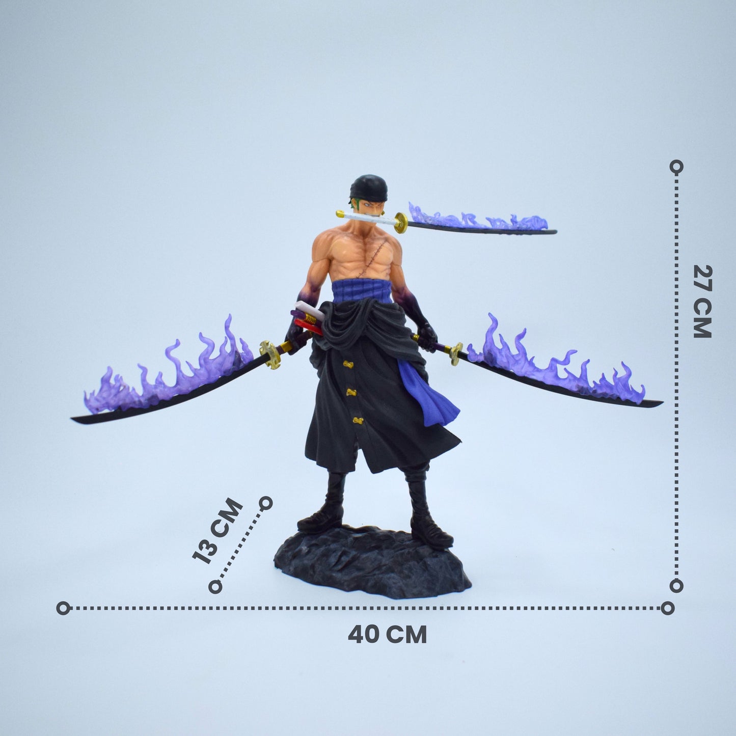 Roronoa Zoro Three Sword Style Premium Action Figure (27 cm)
