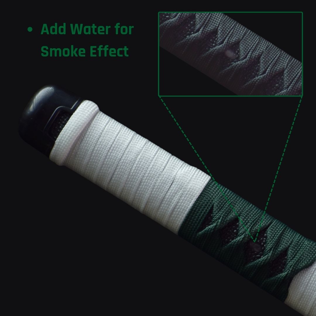 Sanemi Shinazugawa Smoke Katana Sword – Demon Slayer 103cm Multi-Color LED Glowing Blade V2