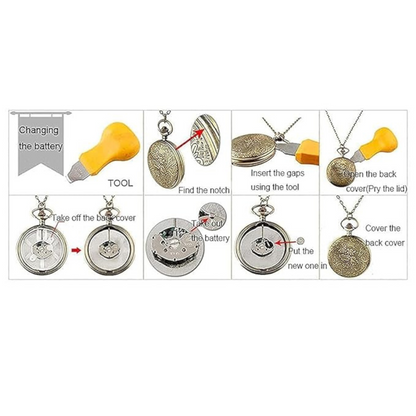 One Piece Luffy Skull Pocket Watch Keychain Antique Vintage Classic Retro Metal Keychain For Car Bikes Key Ring