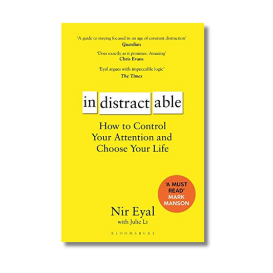 Indistractable By Nir Eyal (Paperback)