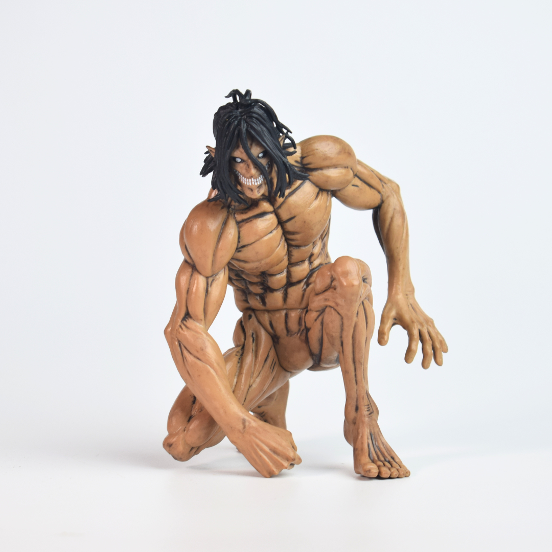 Attack on Titan Eren Yeager Titan Form Figure – 15 cm Crouching Attack Titan Collectible