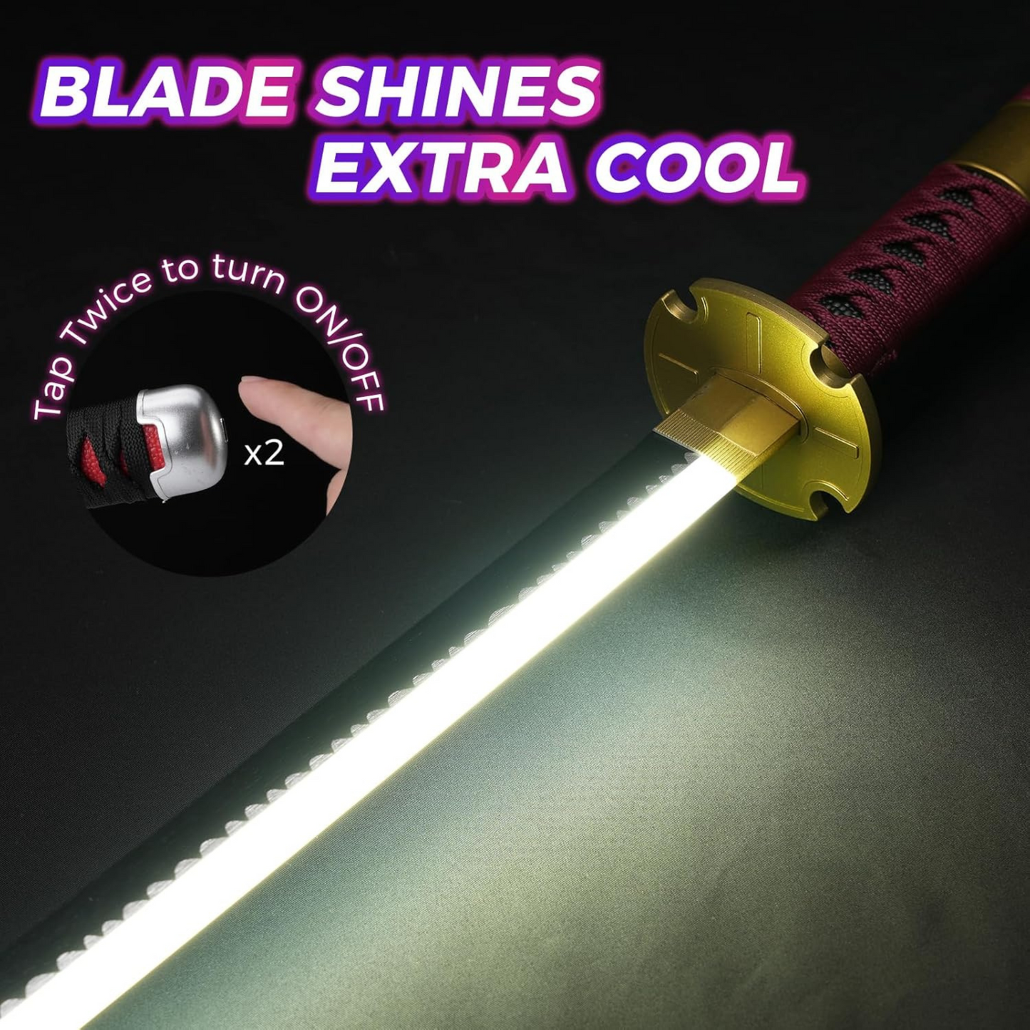 The Sandai Kitetsu LED Katana