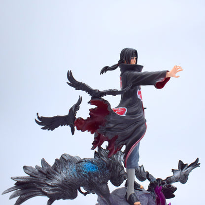 Uchiha Itachi Akatsuki Amaterasu Head Statue 38CM